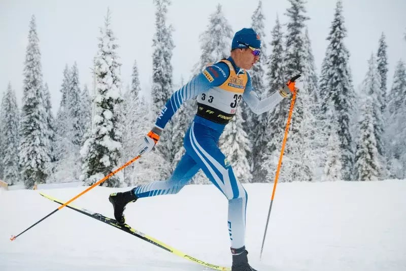 Niko Anttola Rukalla 2025 Kuva: Jesse Väänänen