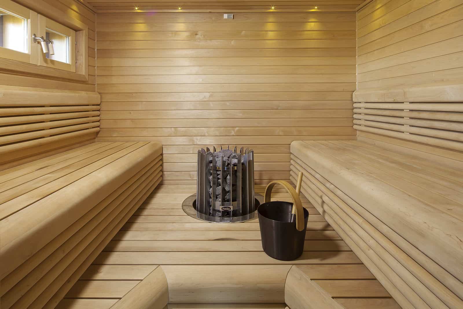 Himoksen lomahuvila, sauna