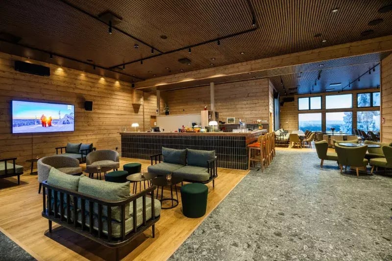 Kaamos Lodge lounge