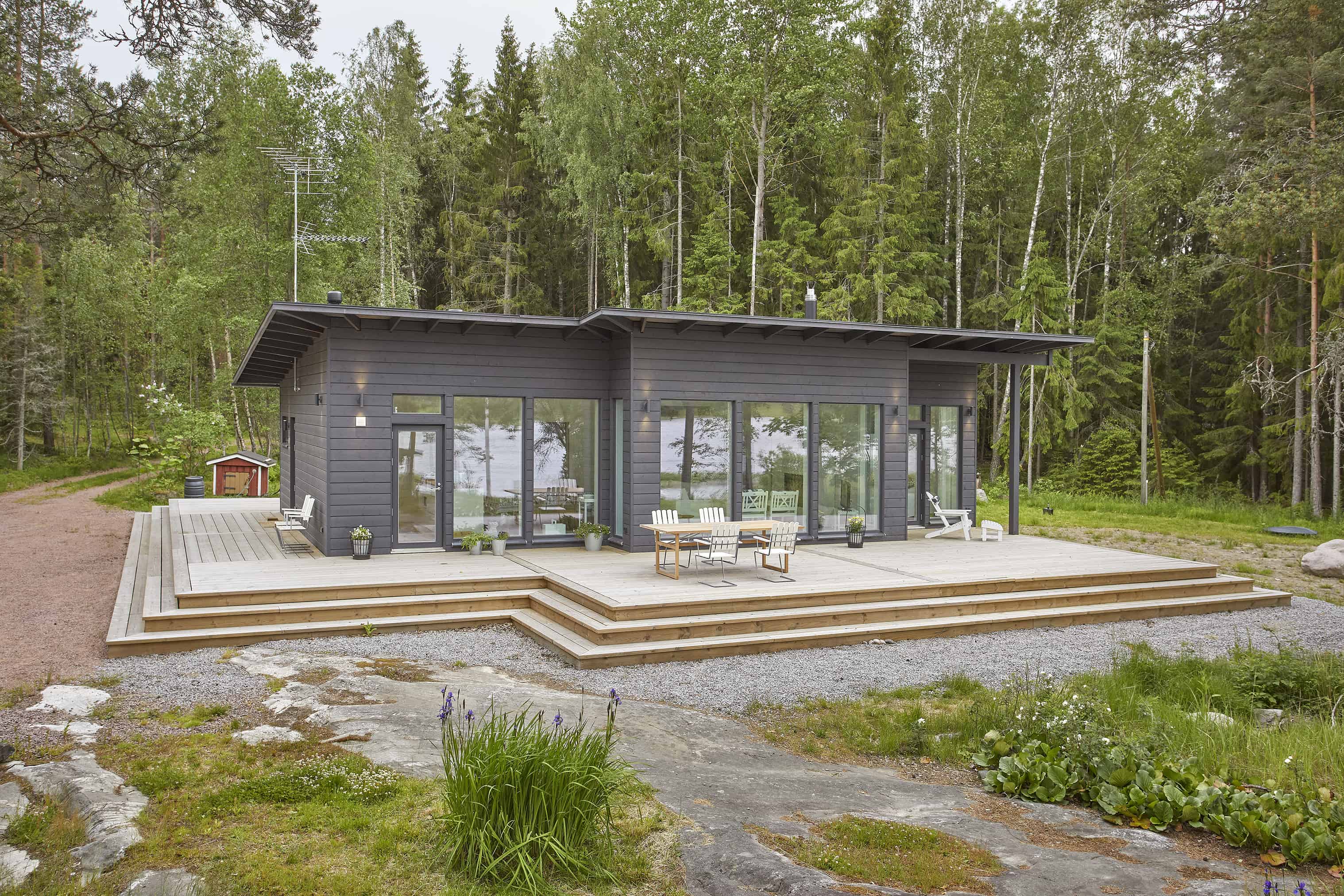 Loma-asunto Raaseporissa, ulkopuelelta