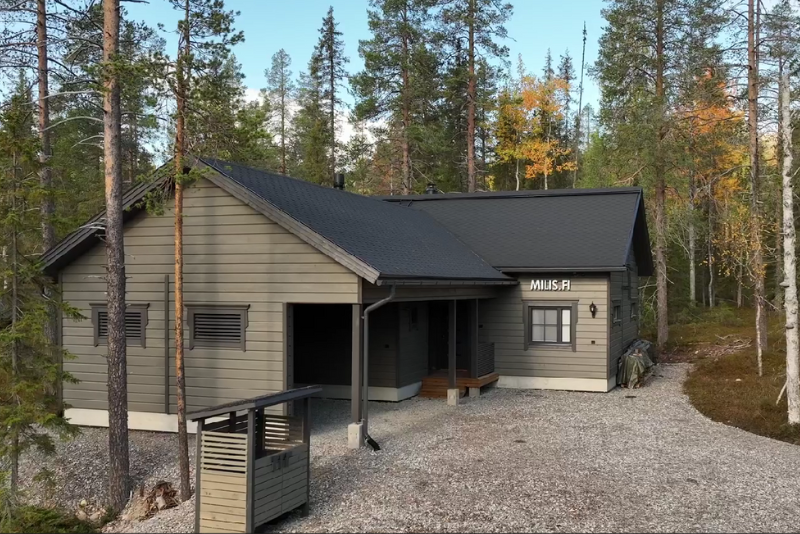 Milis Chalet ulkoa