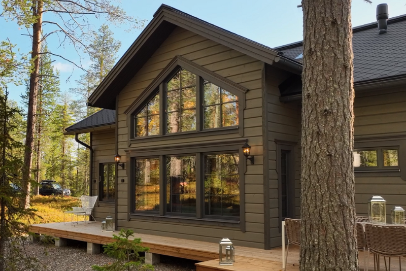 Milis Chalet terassi